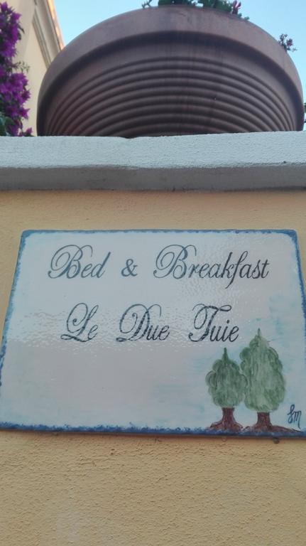 Domos Le Due Tuie Bed & Breakfast Piscinas Luaran gambar